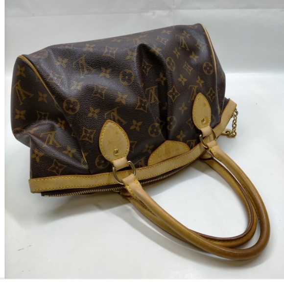 Louis Vuitton Vintage Shoulder Bag Tivoli PM Brown Monogram - Picture 4 of 6